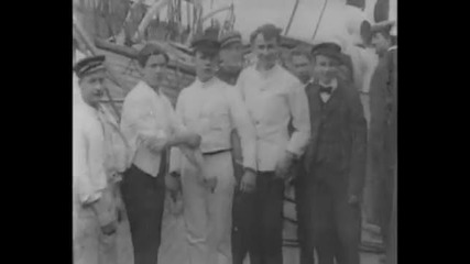Титаник 1912 год. - Реални кадри на легендарния кораб (+превод)