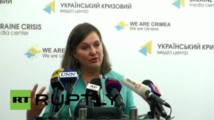 Ukraine: Decentralisation is vital to 'de-Sovietise' Ukraine, says Victoria Nuland