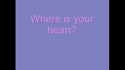 Kelly Clarkson - Where Is Your Heart 