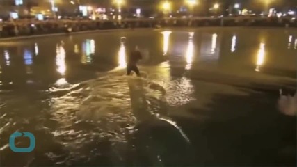 Kanye West Throws a Free Concert In Armenia and Jumps In a Lake