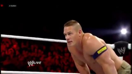 John Cena vs Alberto Del Rio Champion Ral 01.07.2013