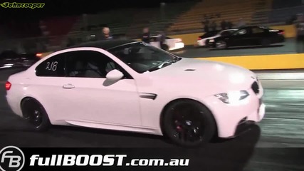 1/4 миля - Bmw M3 E92 supercharged