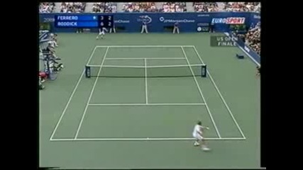 Us Open 2003 : Родик - Фереро | Част 1/2
