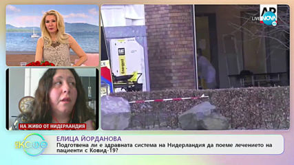 Елица Йорданова: За мерките в Нидерландия - „На кафе” (30.03.2020)