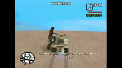 Gta Sa Quadbike Jump