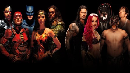 Звездите от WWE като Лигата на необикновените