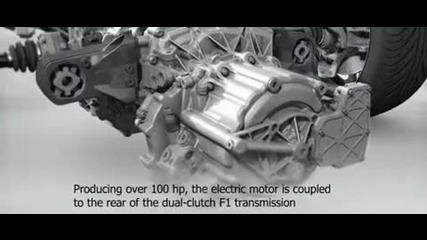 Действието на хибридната система на Ферари 