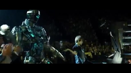 Real Steel Cool Dance , Dancing Robot Atom with Max (dakota Goyo) Hugh Jackman - Youtube
