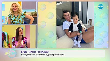 Кристиано Роналдо разчувства със снимка с дъщеря си Бела