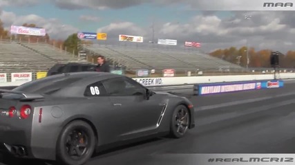 Nissan Gtr R35 vs. 700hp Jeep Srt8 Bmw M5 vs. 1200whp Toyota Supra