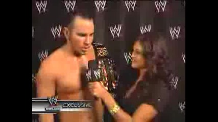 Wwe Draft 2008 Matt Hardy Interview