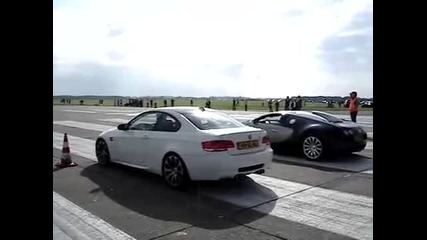 Bmw M3 vs Bugatti Veyron