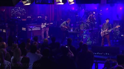 Coldplay - Charlie Brown ( Live on Letterman )