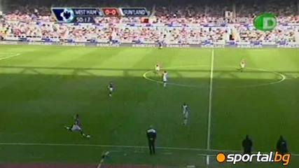 West Ham vs Sunderland 1 - 0