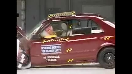 Crash Test 1999 - 2003 Mazda 323 Familia Iihs 
