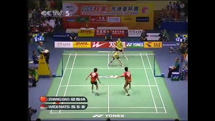 Crazy badminton