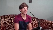 One Direction - Луи дава интервю за Radiolive