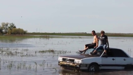 Забавление с Audi 100 ... смях !