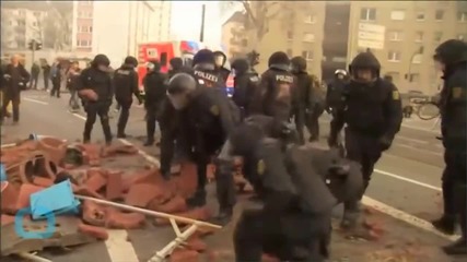 Violence Erupts at German Anti-Austerity Protests