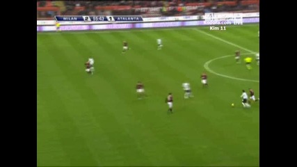 28.02.2010 Милан 3 - 1 Аталанта гол на Валдес 