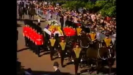 Princess Dianas Funeral Part 5 Dianas Step - Mother & Margaret Thatcher 