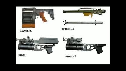 Bugarian Army Weapons