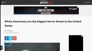 White Americans Are Biggest Terror Threat in U.S.: Study