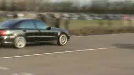 Opel Calibra vs E55 Amg