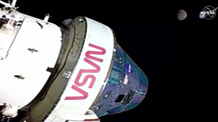 НОВ РЕКОРД В КОСМОСА: Корабът "Орион" се отдалечи на 434 523 км от Земята