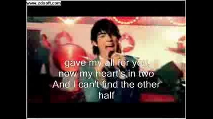 Jonas brothers - Sos - lyrics 
