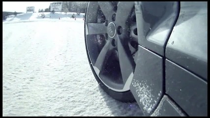 Audi Rs3 Леко шоу в снега 
