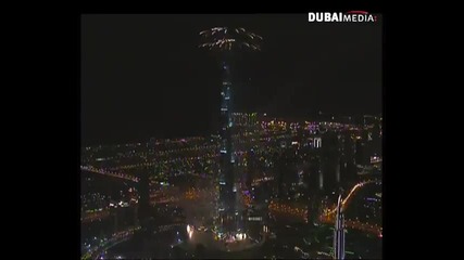 New Year - 2011 in Dubai - Burj Khalifa Fireworks .. Hq 2011 