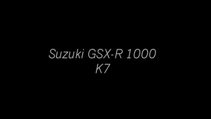 Suzuki Gsxr 1000 K7 300km/h