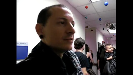 Dead By Sunrise Kroq Almost Acoustic Xmas - Backstage 