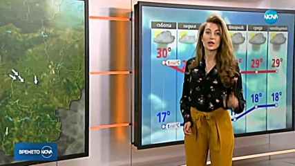 Прогноза за времето (14.07.2018 - сутрешна)