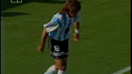 Футбол Аржентина - България 1994 - Първо полувреме - Част 2_4 (720p)