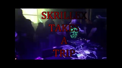 Skrillex Takes A Fall