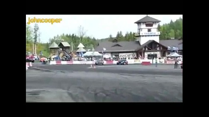 Volga V8 300hp vs Nissan 350z 