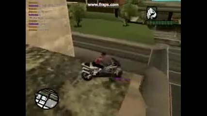 Samp Bike stunts video 1 