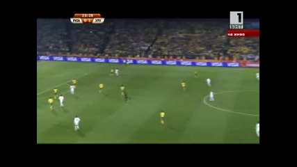 Южна Африка - Уругвай 16.06.2010 първо полувреме част 3