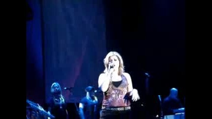 Kelly Clarkson Addicted Live Wolverhampton Civic Hall March 2008 