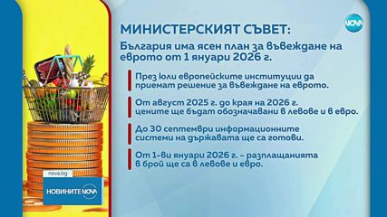 Министерски съвет: България има ясен план за въвеждане на еврото
