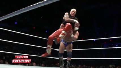 Dustin Rhodes pays tribute to Dusty Rhodes in his match against Dash Wilder at Starrcade: WWE.com Exclusive, Nov. 25, 20