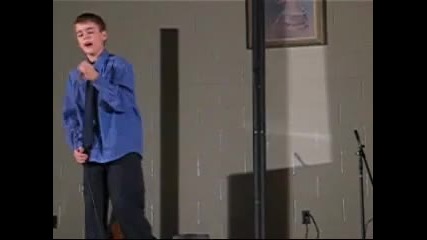 Justin Singing Fallin by Alicia Keys