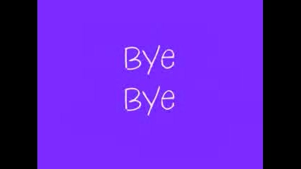 Mariah Carey - Bye Bye (tekst)