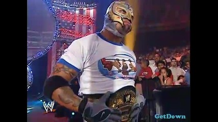 Chavo Guerrero vs. Rey Mysterio (cruiserweight Championship Match) - The Great American Bash 2004