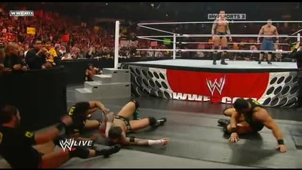 John Cena and Randy Orton vs Nexus