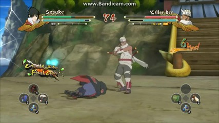 Sasuke vs Killer Bee