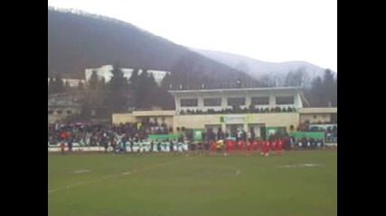 Балкан /ботевград/ - Цска 07.12.08 г. - начало