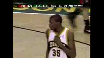 Kevin Durant - Страхотна Забивка